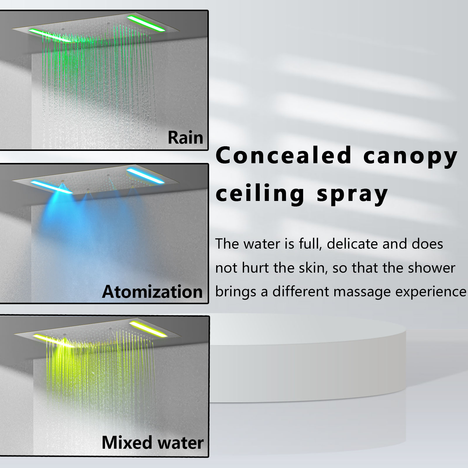 Grifo de ducha termost&aacute;tico