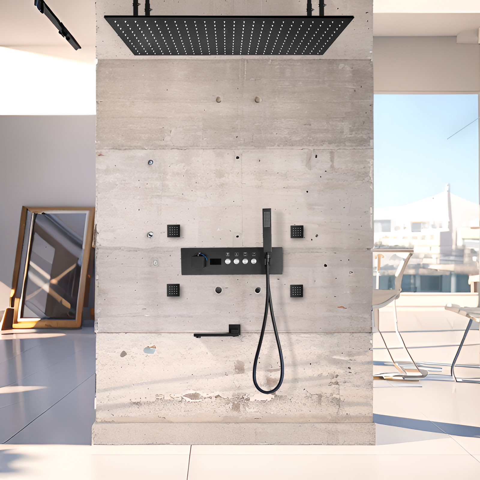 sistemas de cabezal de ducha