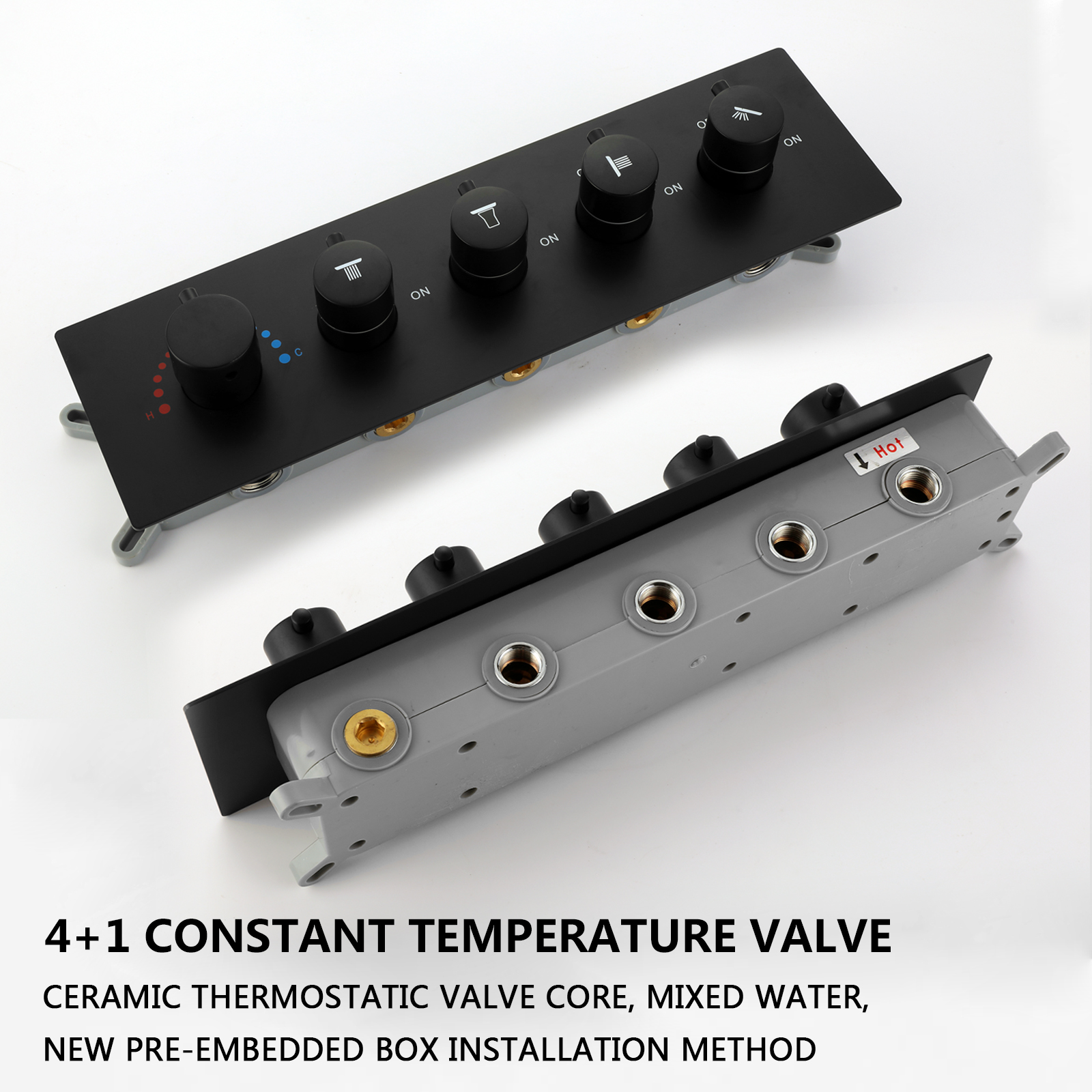 cabezal de ducha con manguera