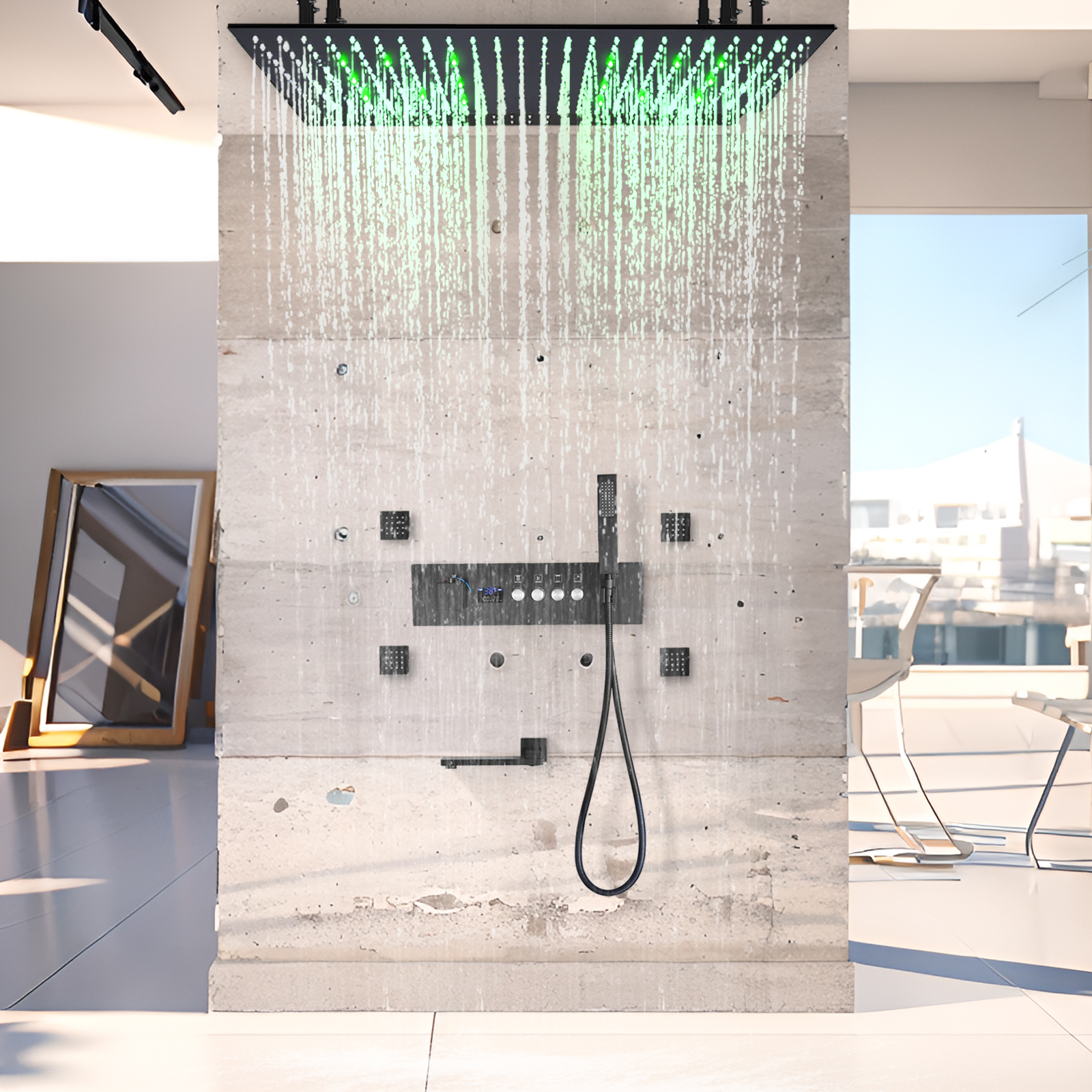 Grifo de ba&ntilde;o y ducha