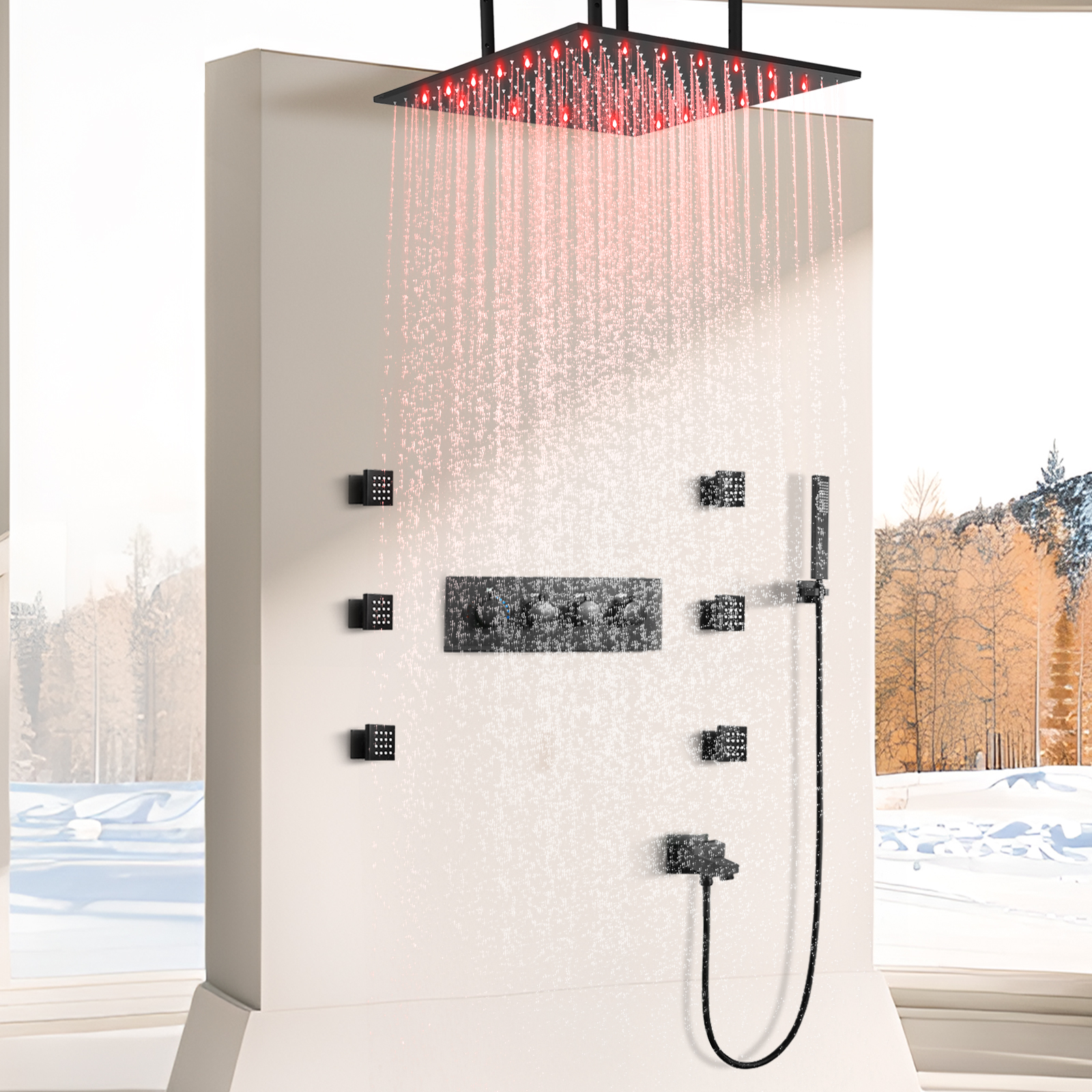 sistemas de cabezal de ducha