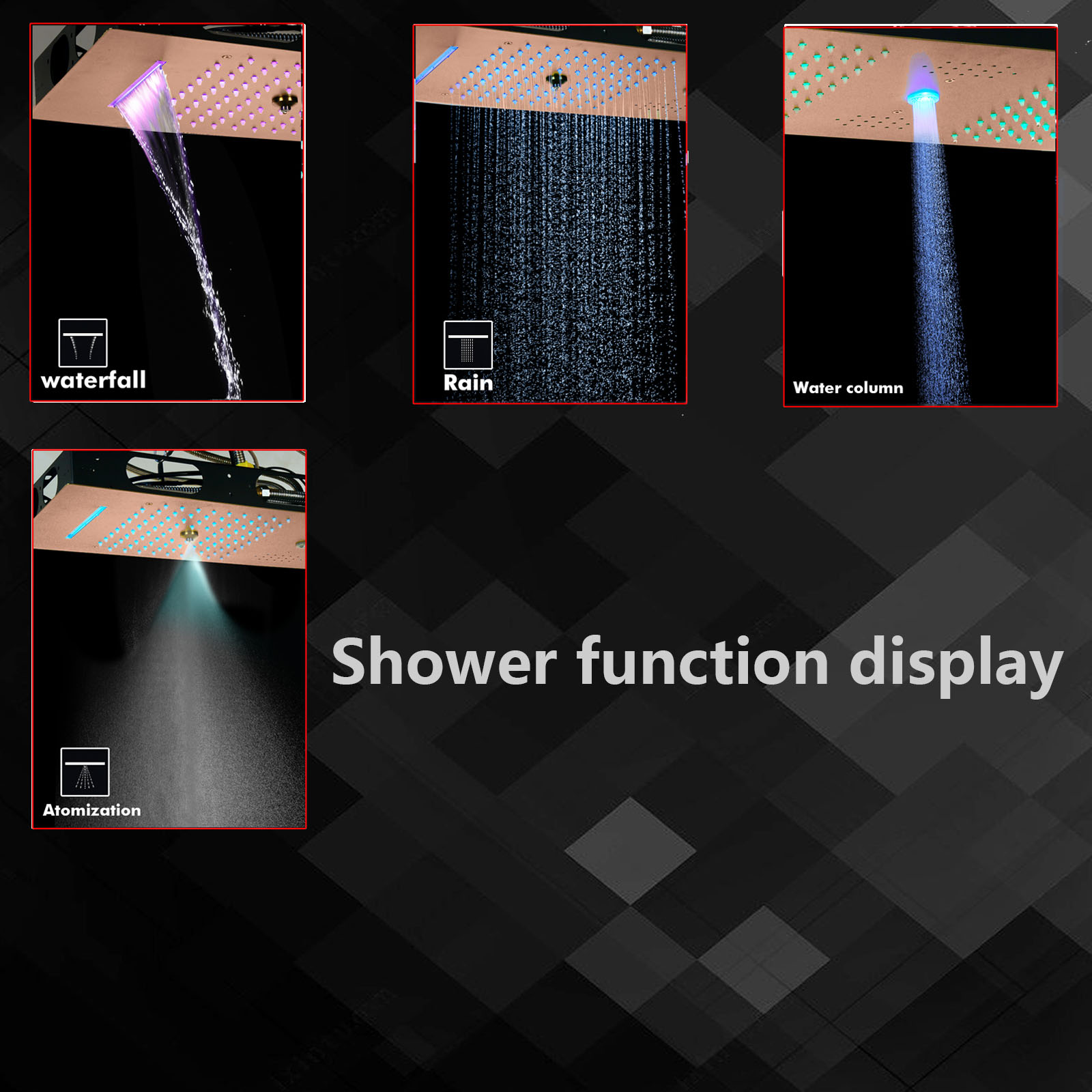 juego de ducha de ba&ntilde;o