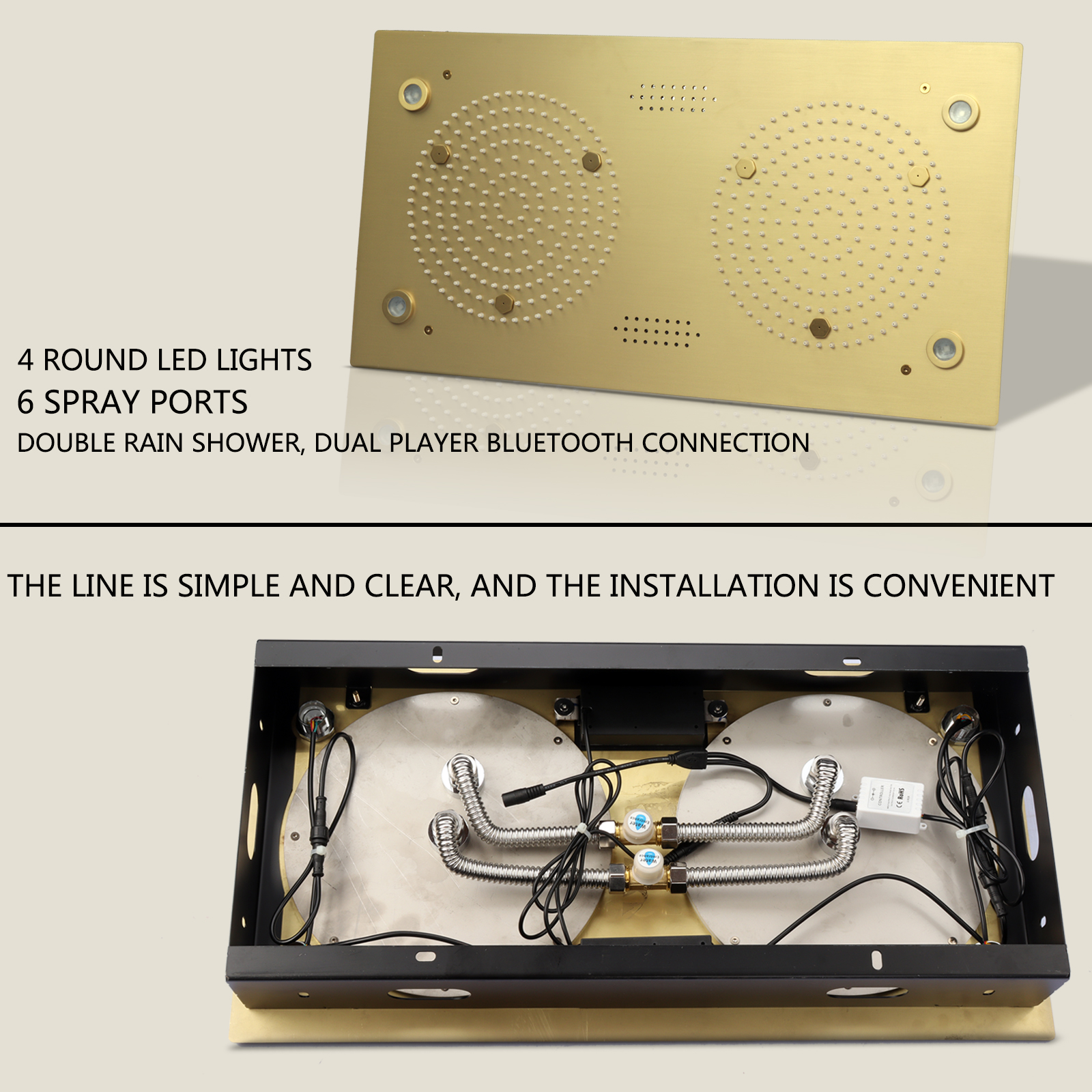 cabezal de ducha de alta presi&oacute;n