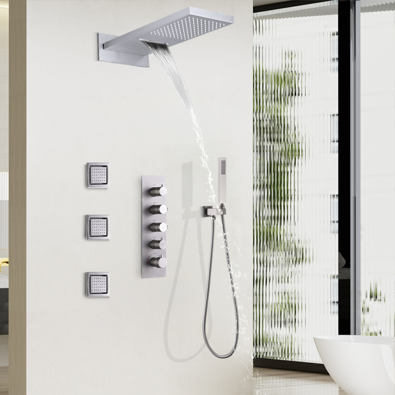 Sistema de ducha tipo lluvia