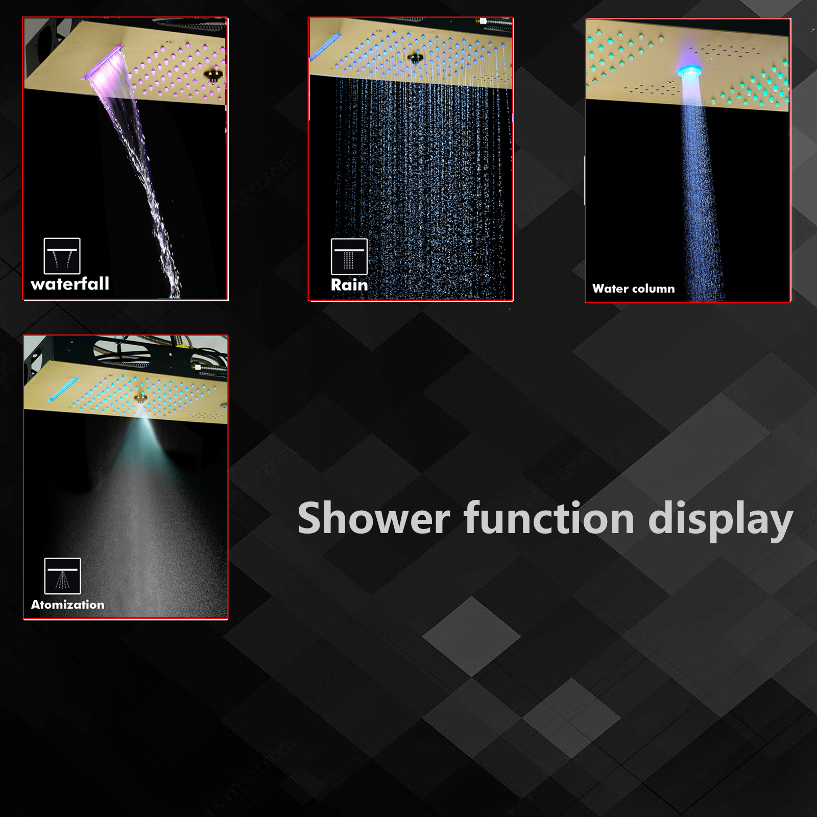 juego de ducha de ba&ntilde;o