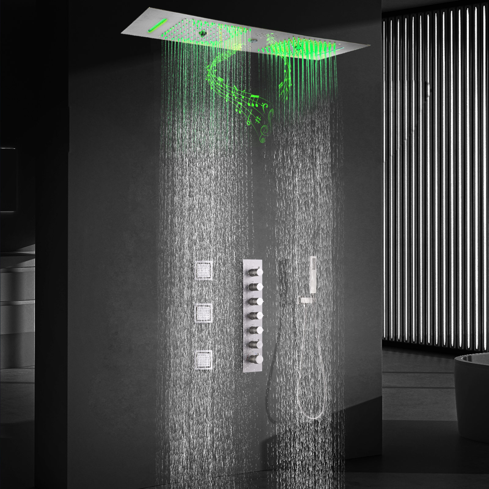 Sistema de ducha tipo lluvia