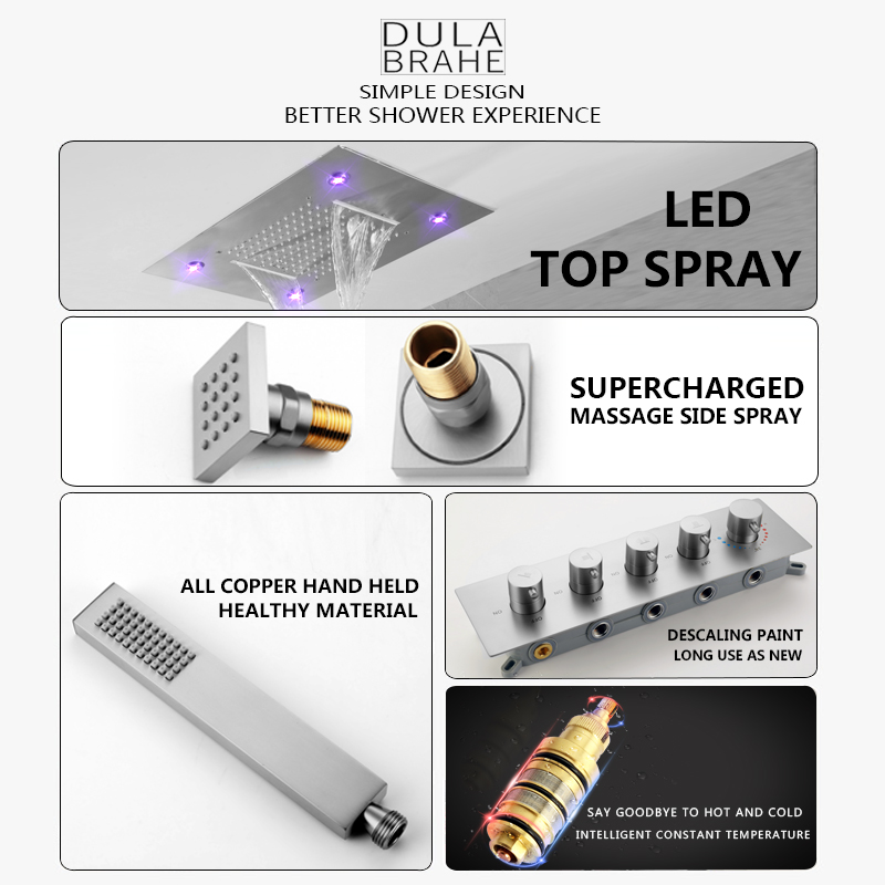 sistemas de cabezal de ducha