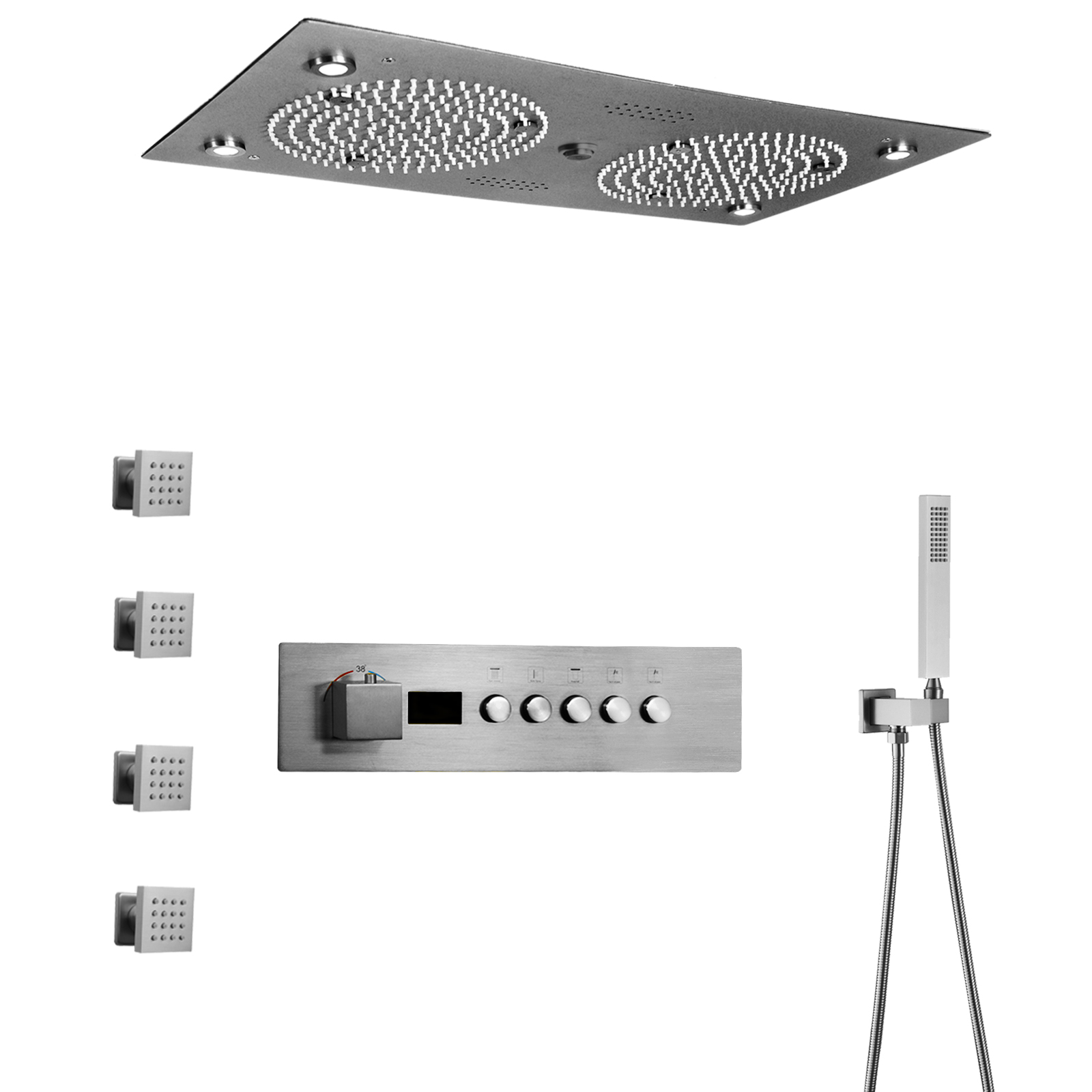 Grifo de ducha termost&aacute;tico