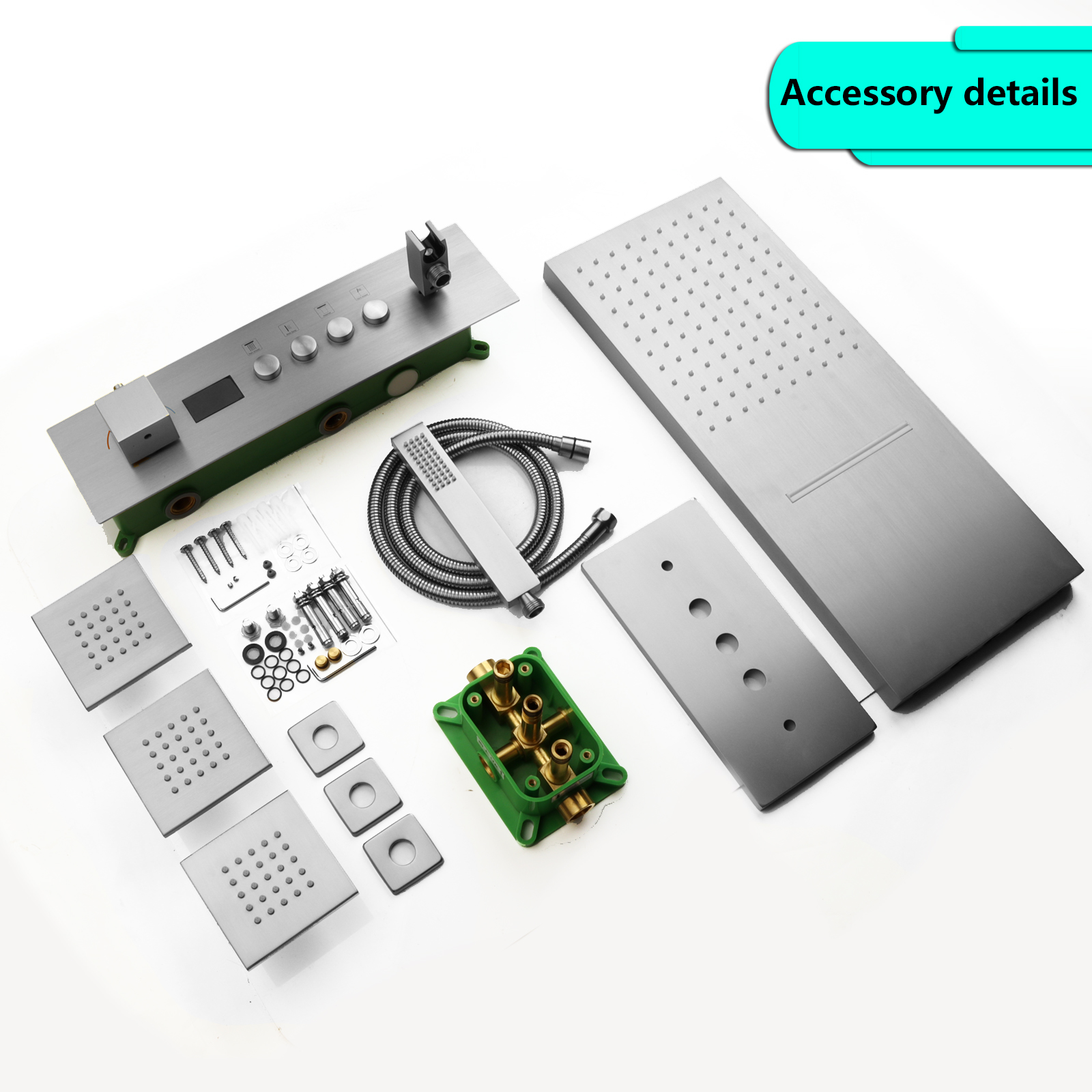 Ducha con pantalla digital