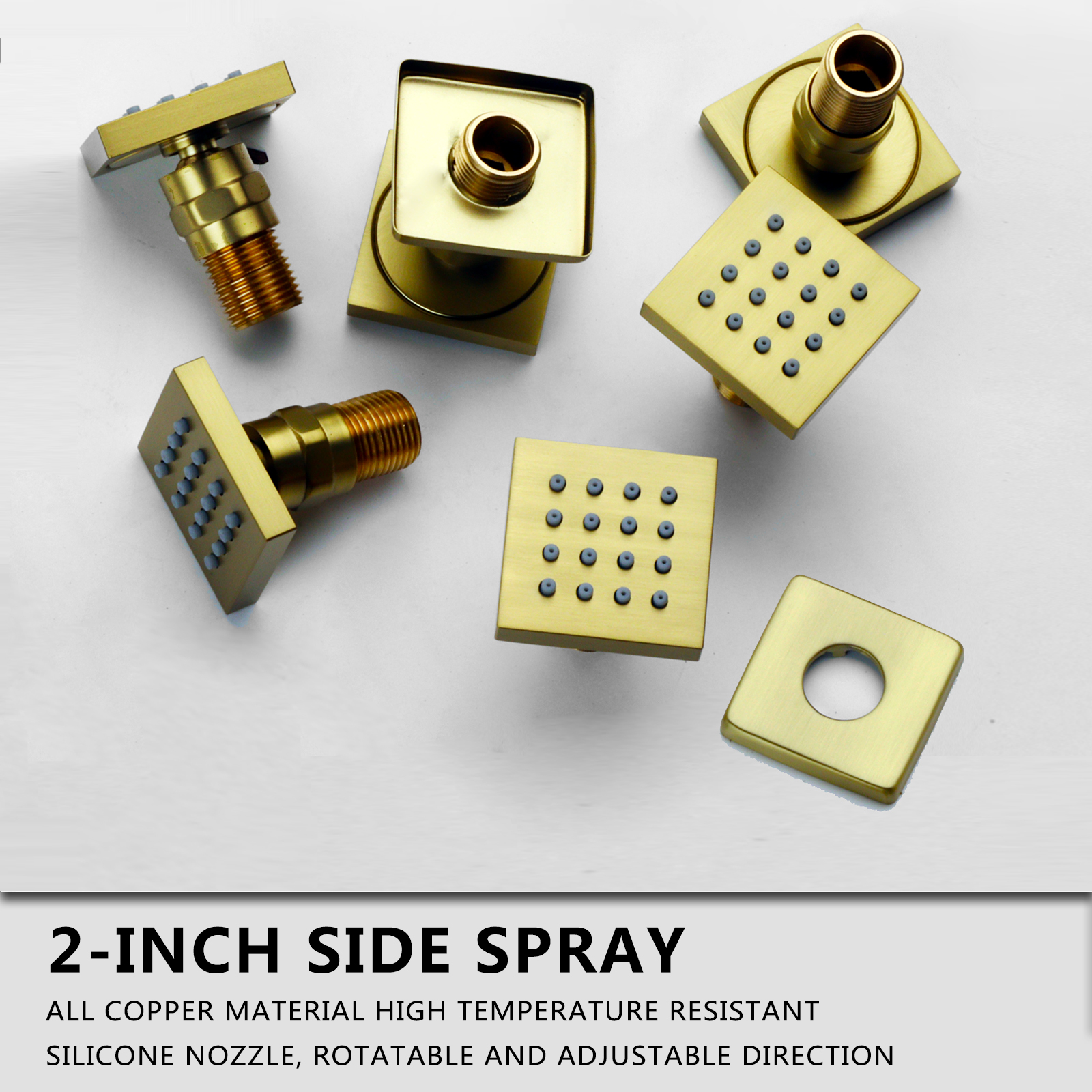 cabezal de ducha en cascada