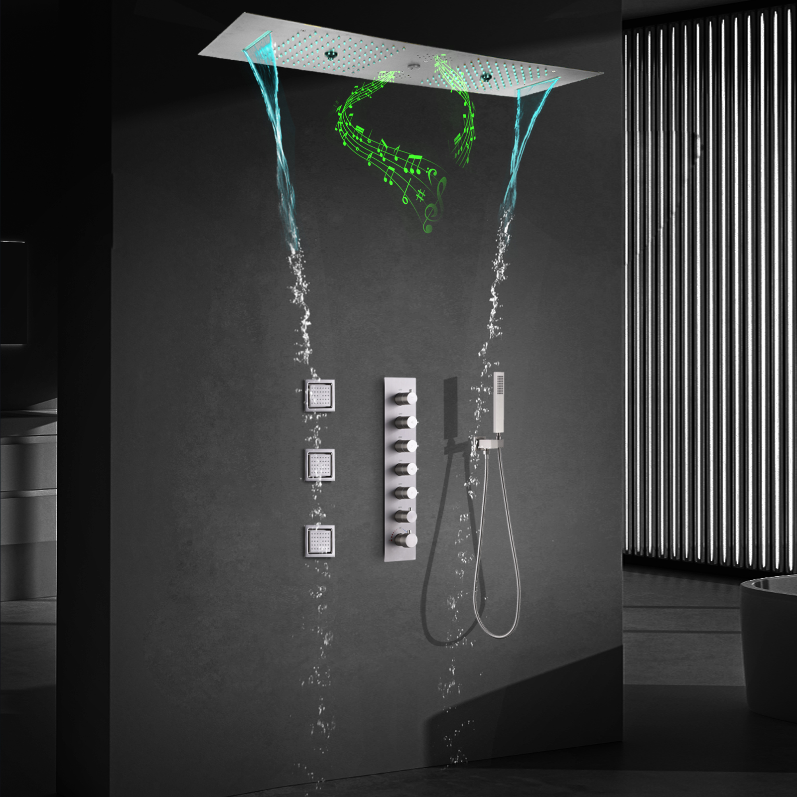 sistemas de cabezal de ducha