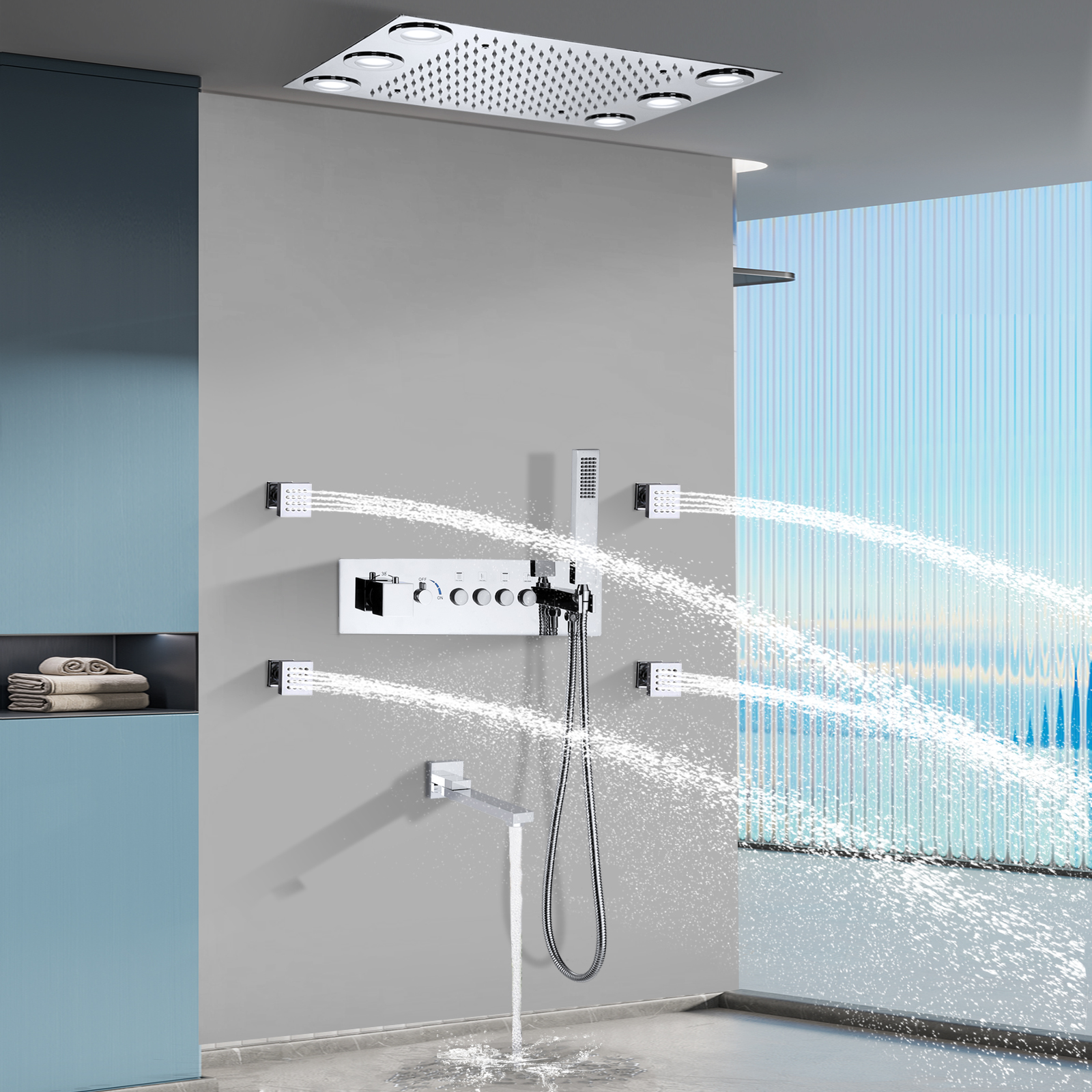 Grifo de ba&ntilde;o y ducha