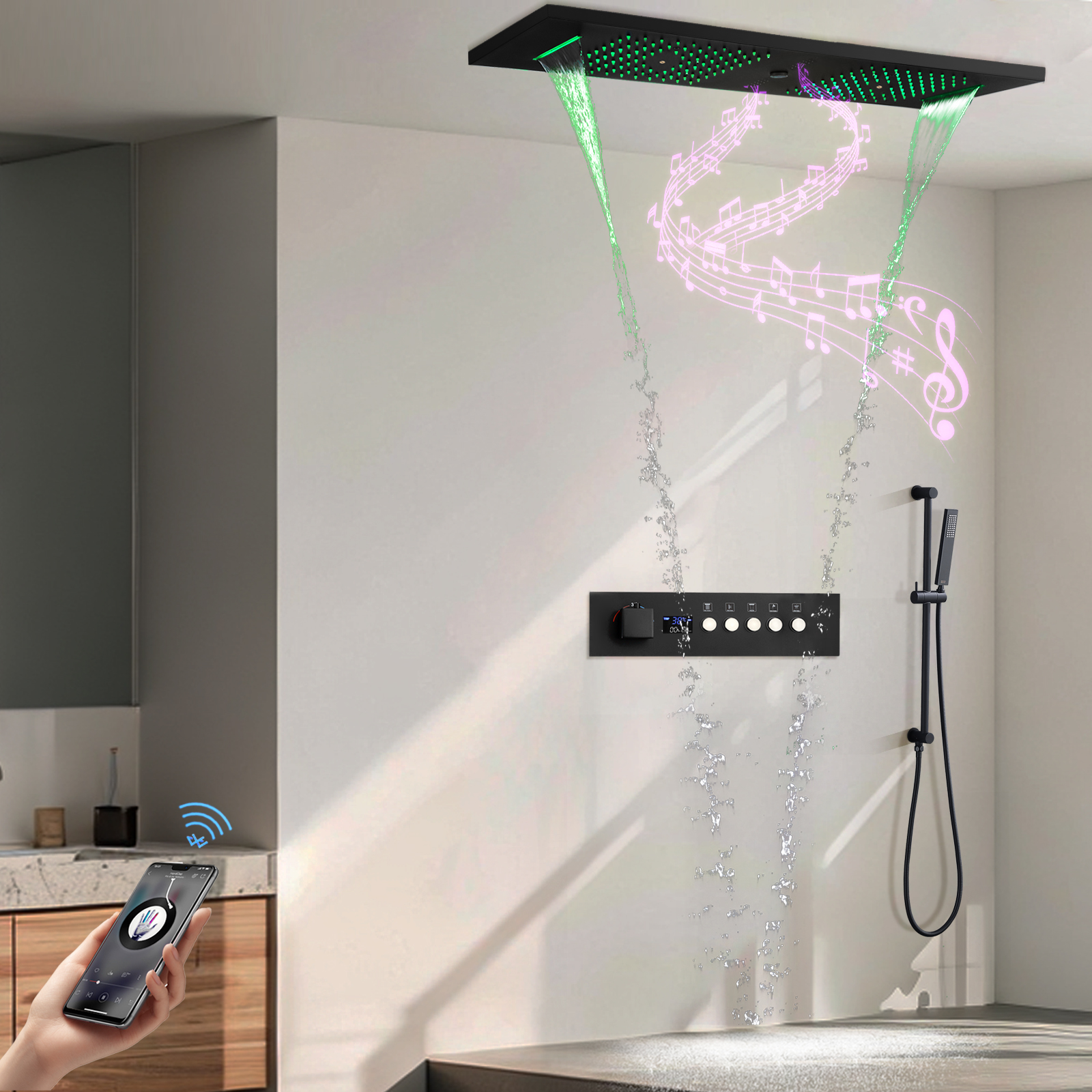 Grifo de ba&ntilde;o y ducha