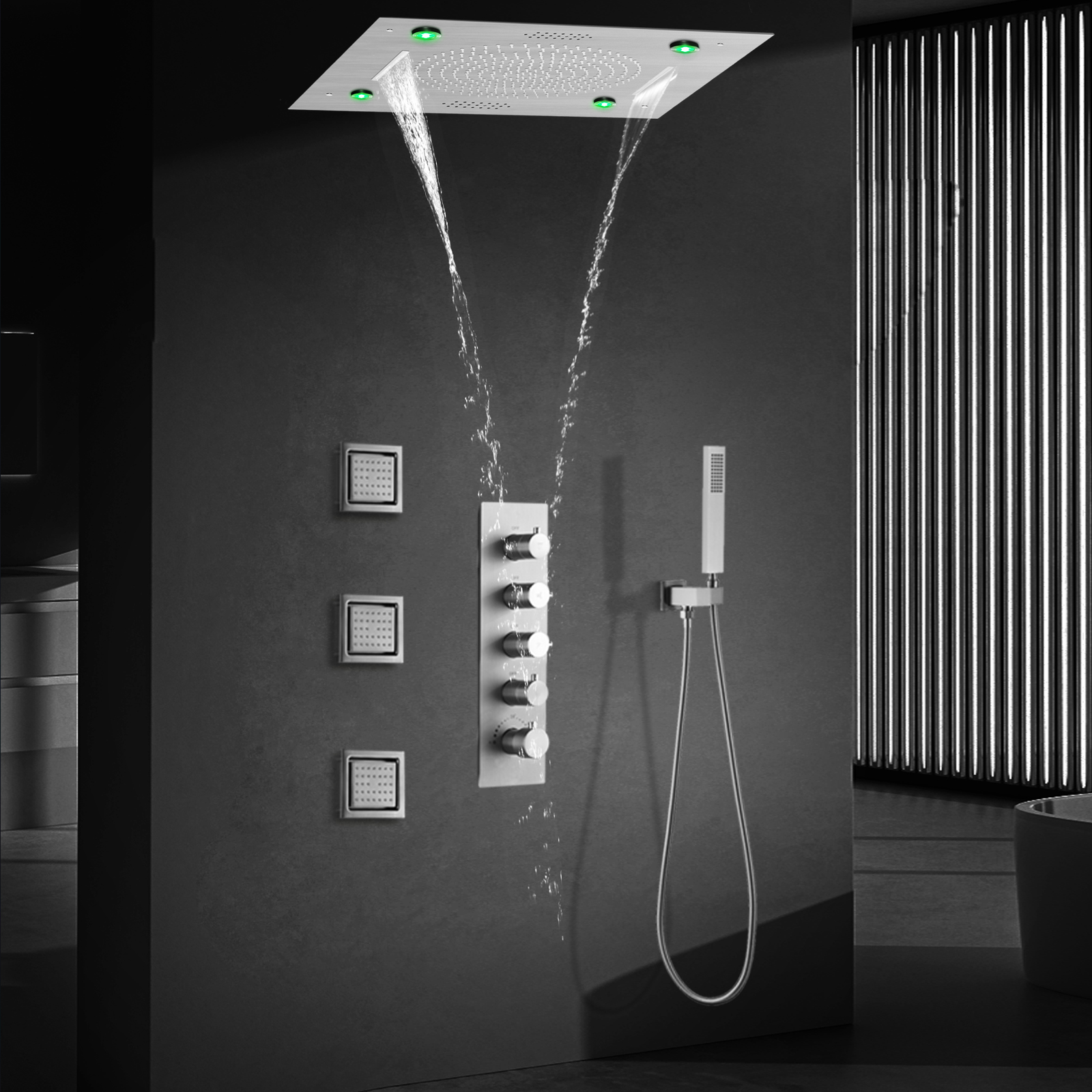 sistemas de cabezal de ducha