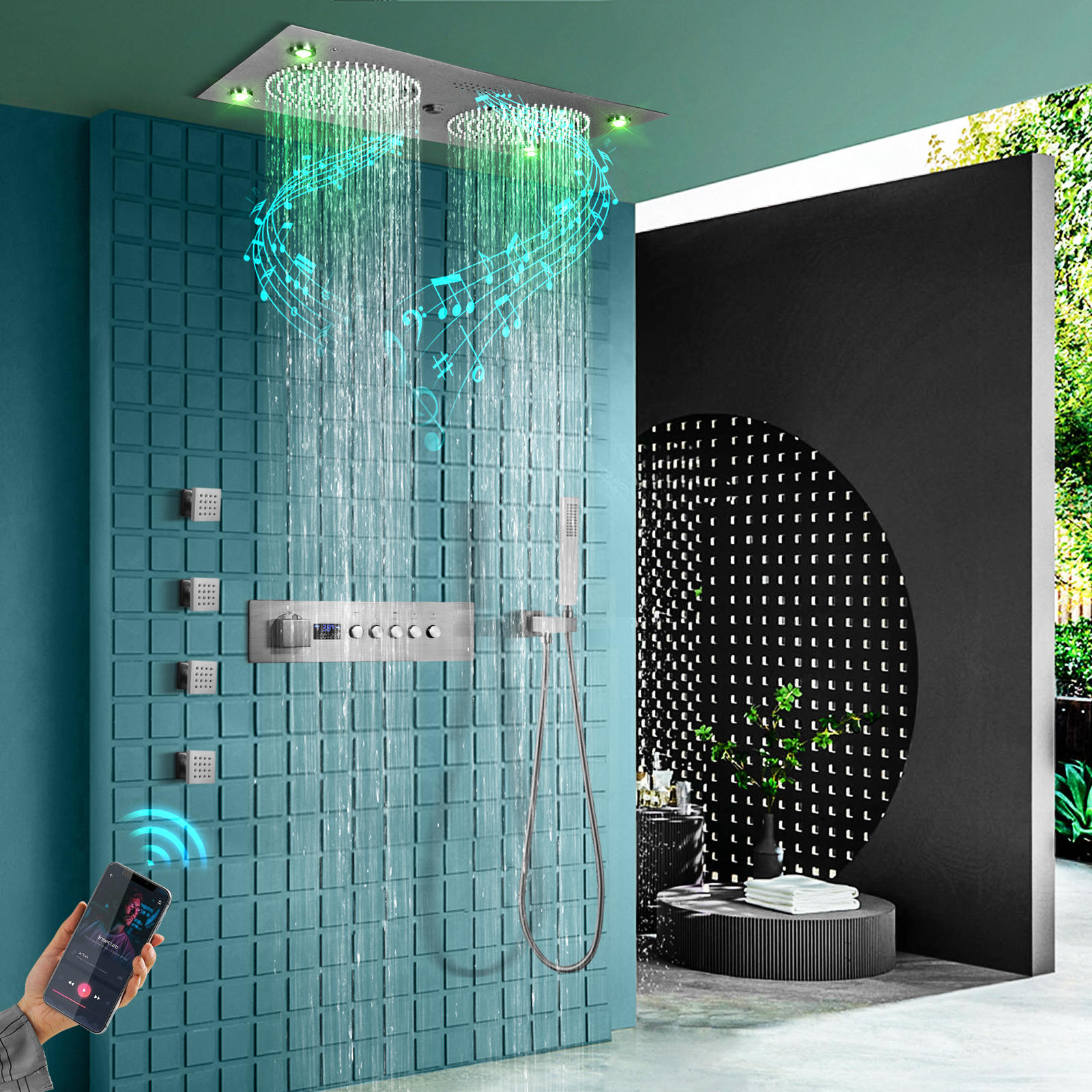 Alcachofa de la ducha