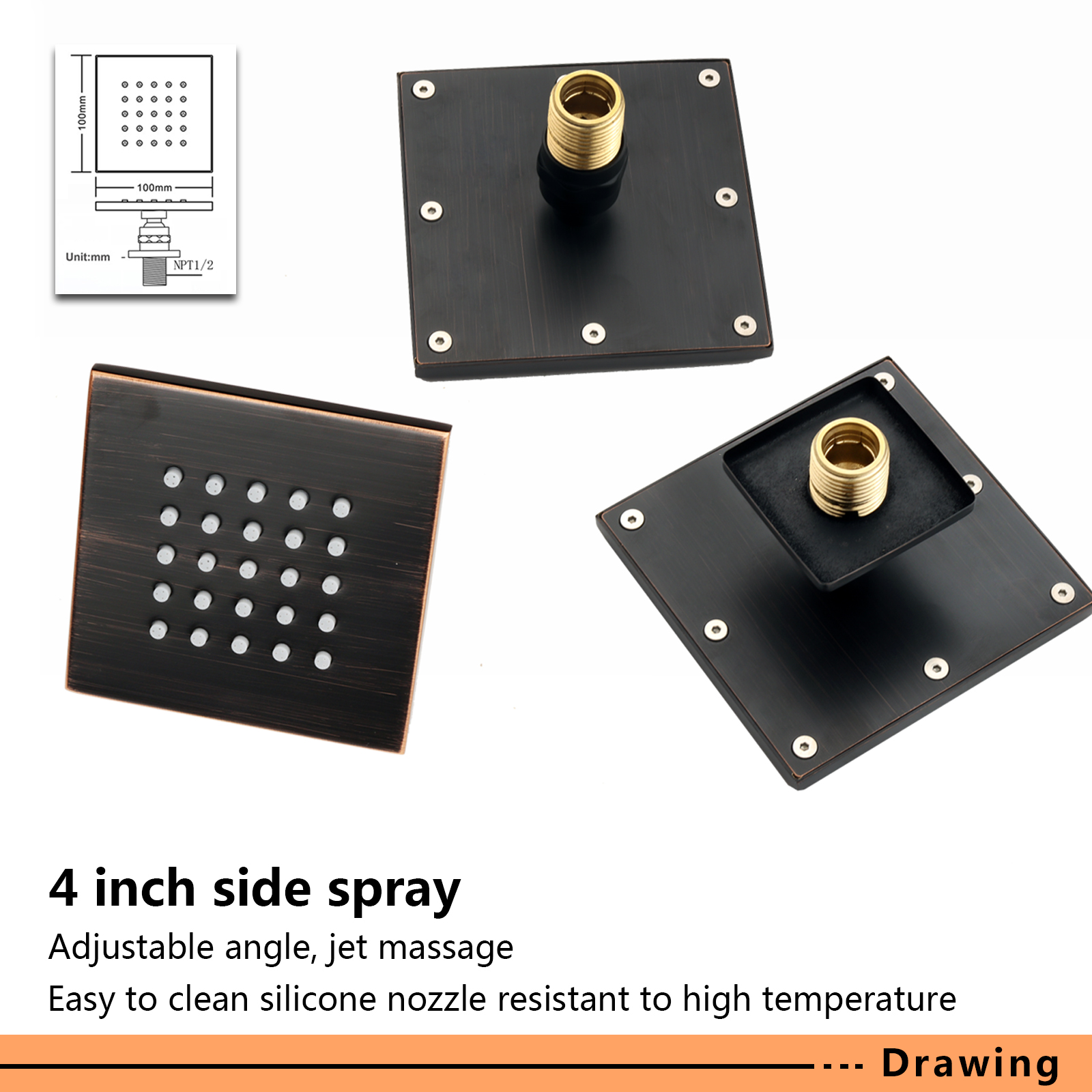 Sistema de ducha tipo lluvia