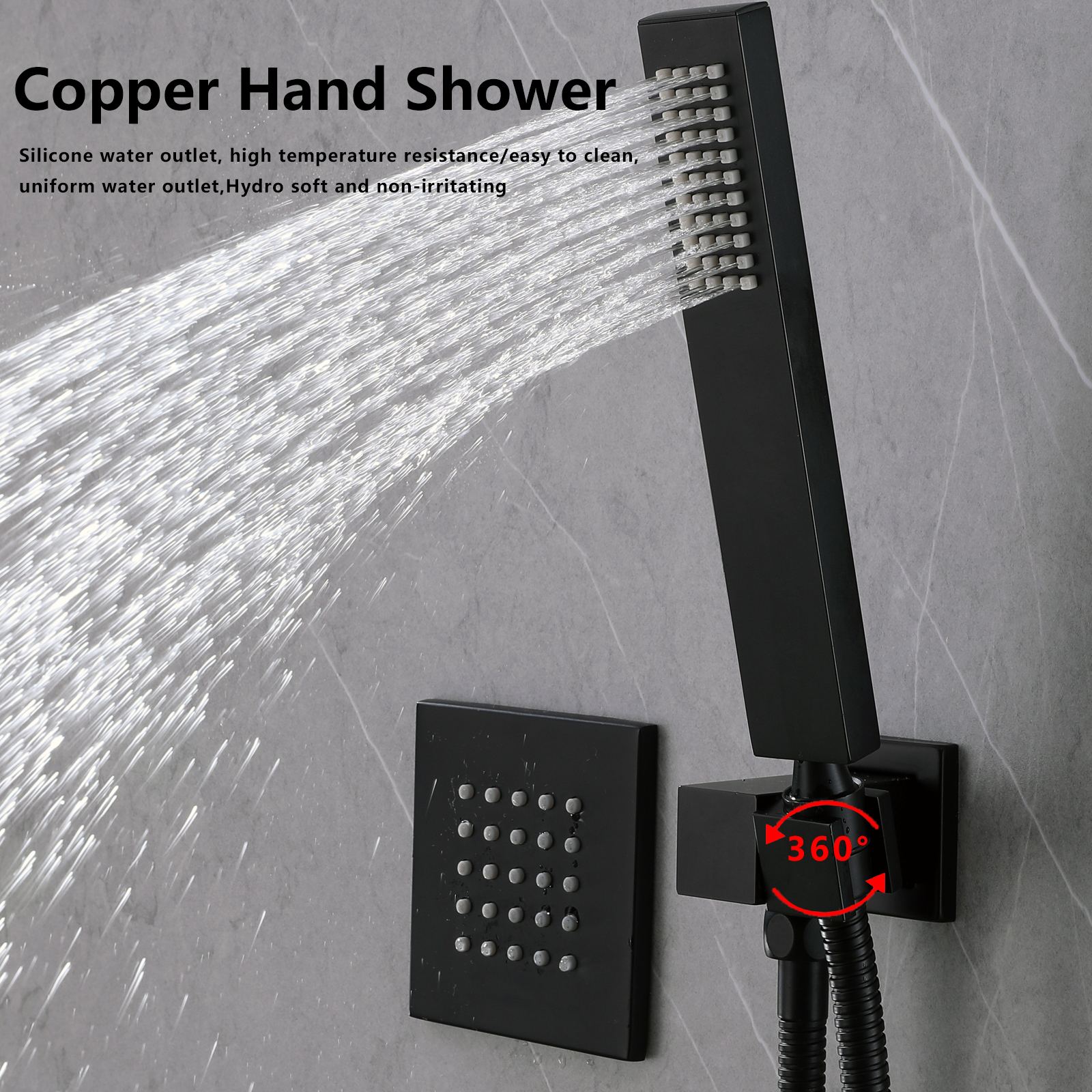 sistema de ducha de lujo