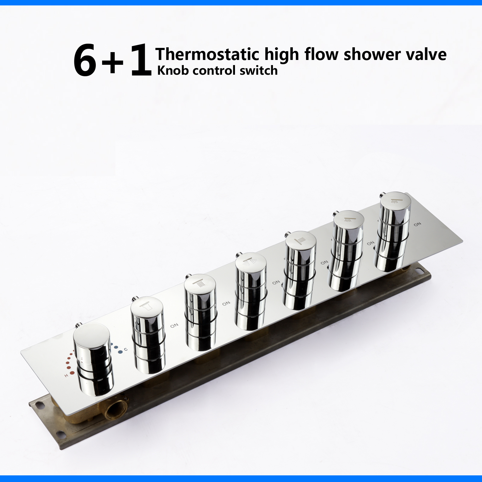 sistema de ducha montado en la pared