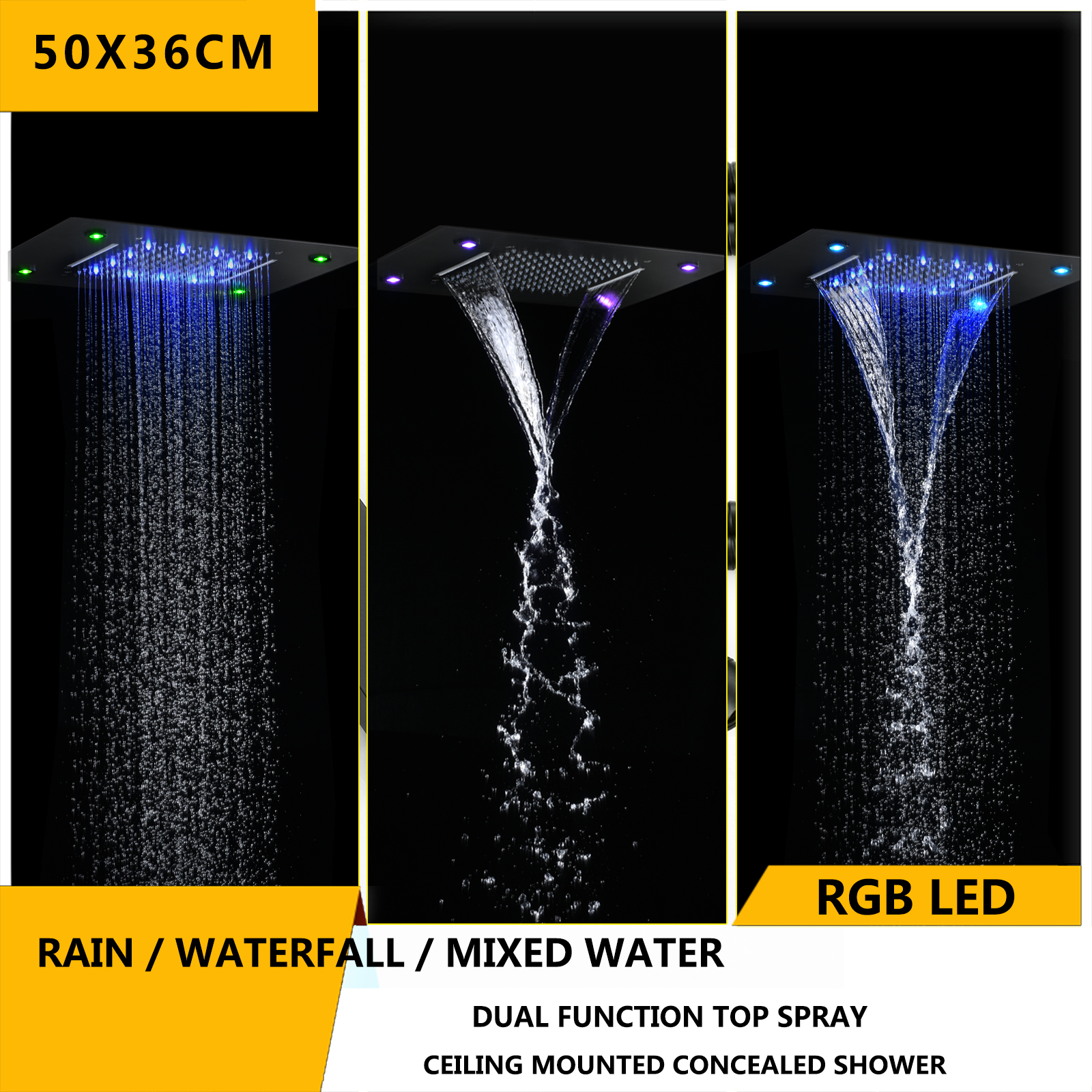 Sistema de ducha termost&aacute;tico
