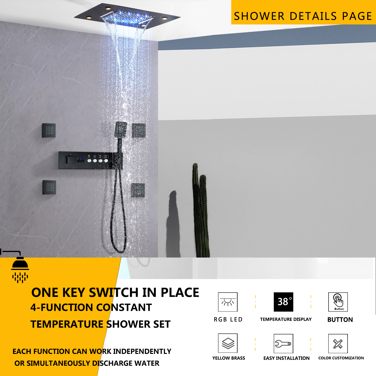 Alcachofa de la ducha