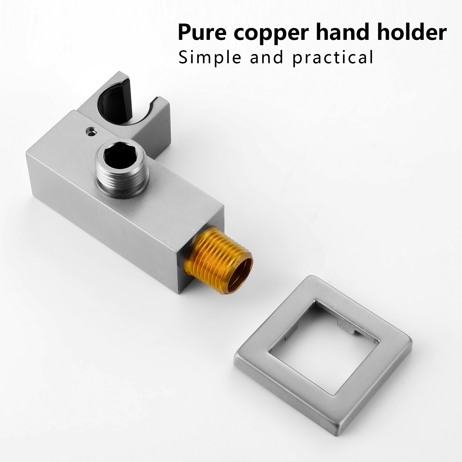 Cabezal de ducha de acero inoxidable