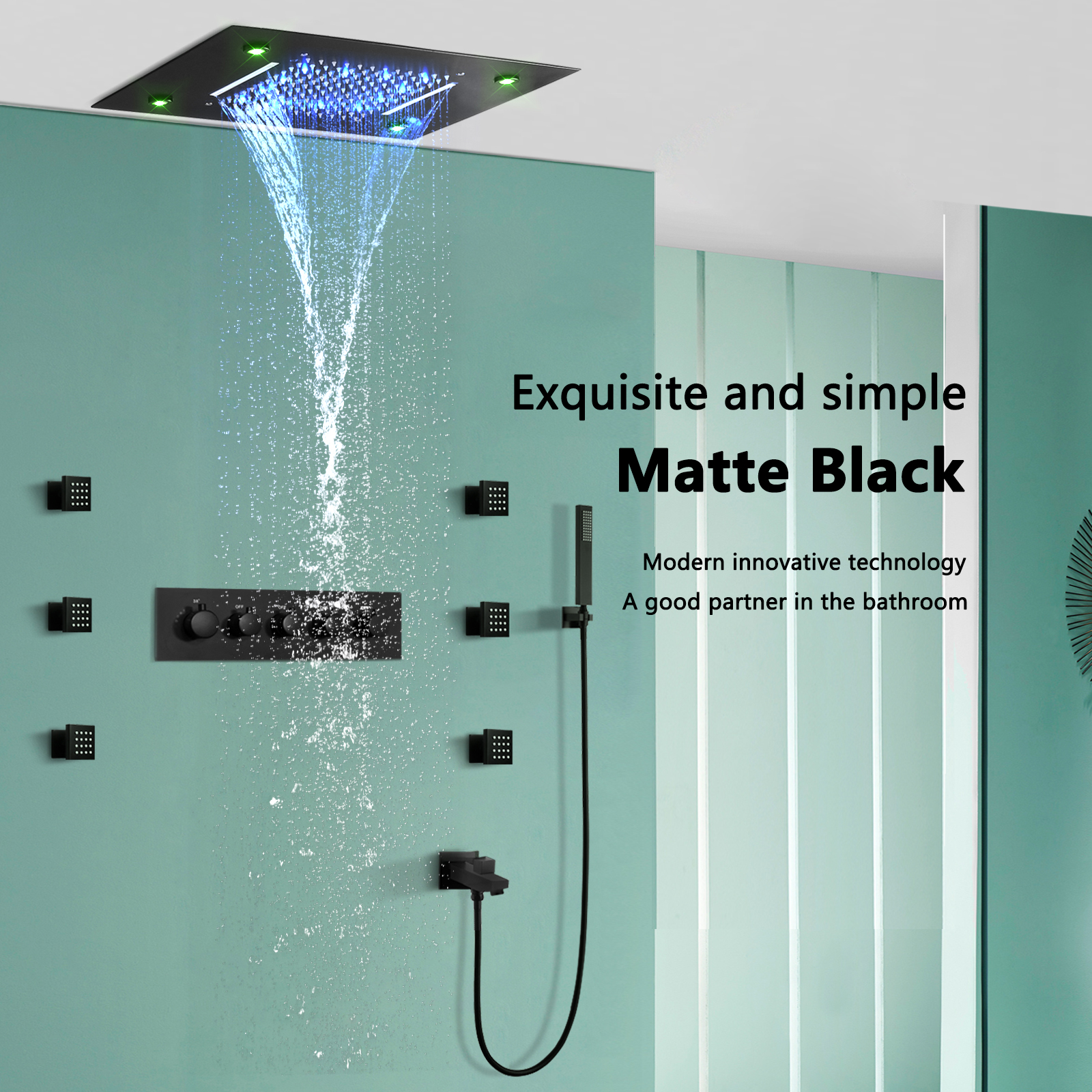 sistemas de cabezal de ducha