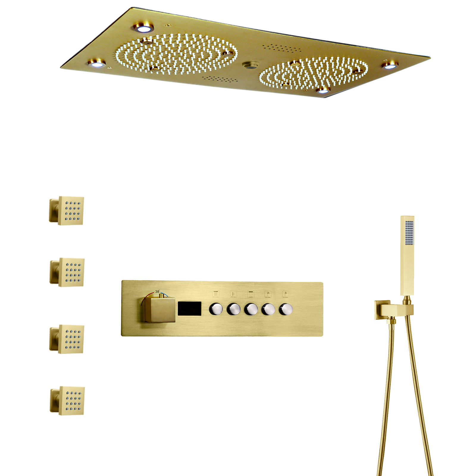 Grifo de ducha termost&aacute;tico