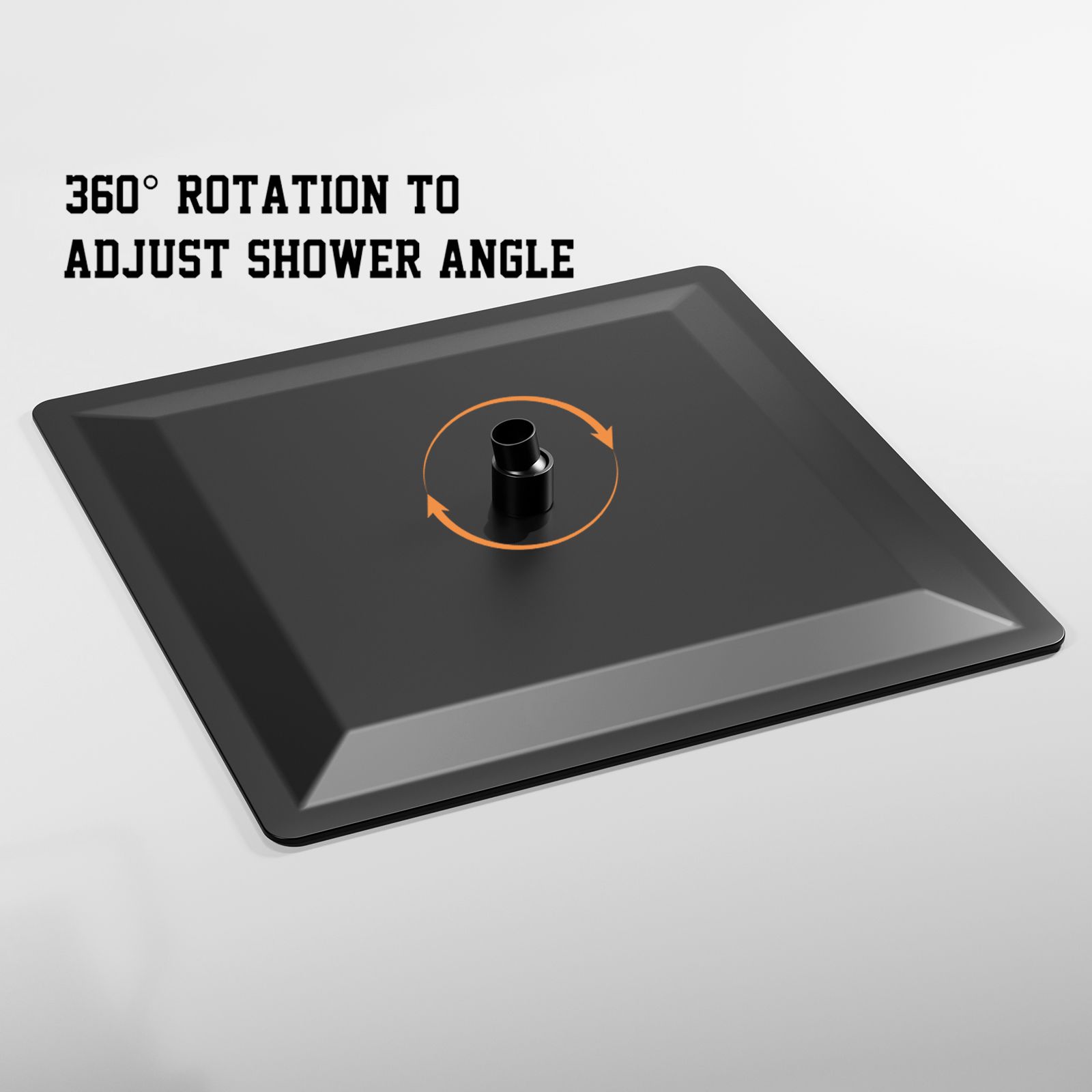 conjunto de cabezal de ducha tipo lluvia