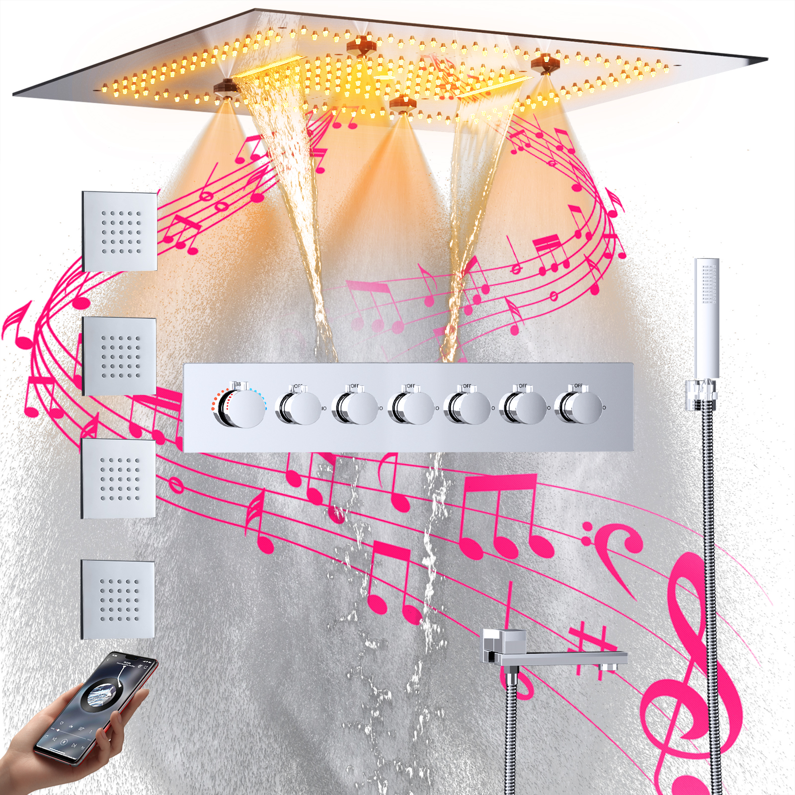 cuerpo de v&aacute;lvula de ducha