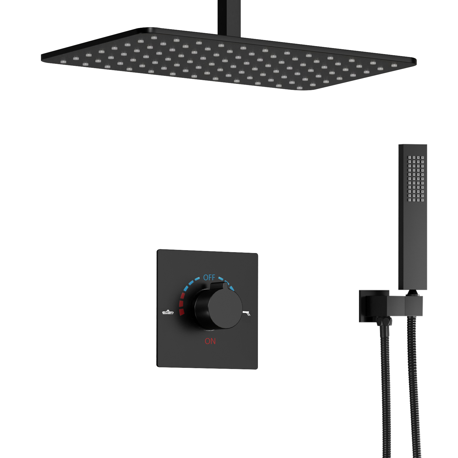 conjunto de cabezales de ducha