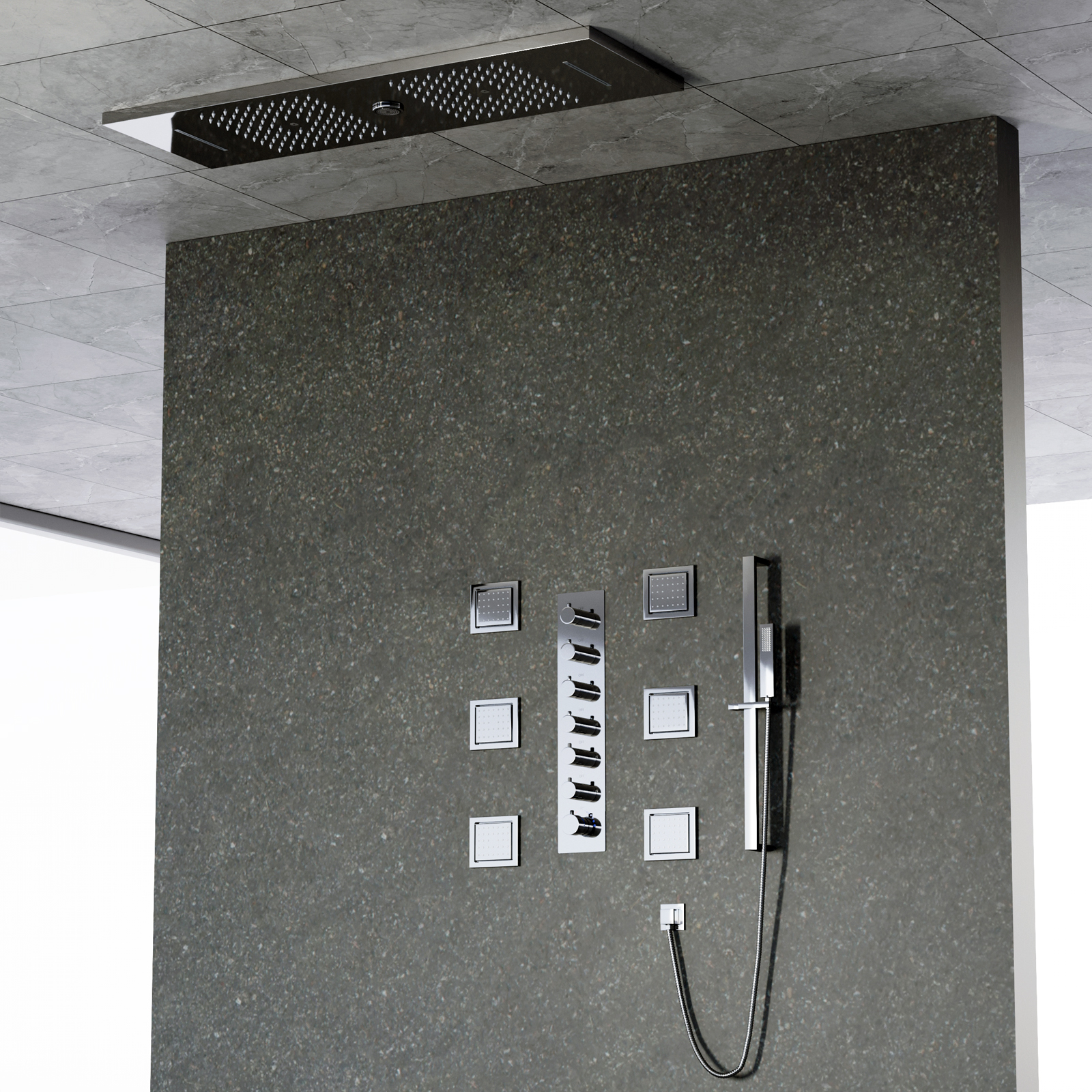 sistema de v&aacute;lvula de ducha