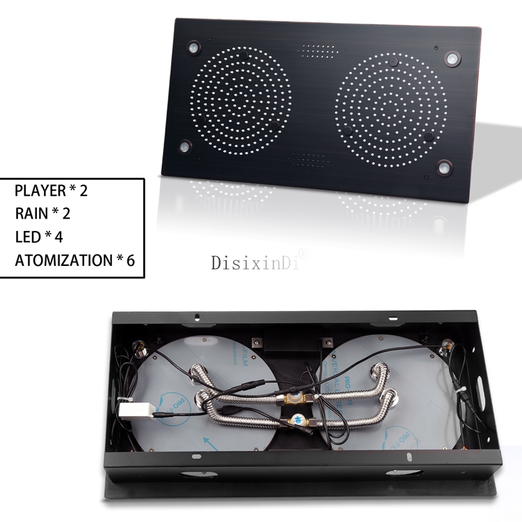 Cabezal de ducha LED